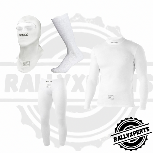 PACK SPARCO RW-7 BLANCO/NEGRO